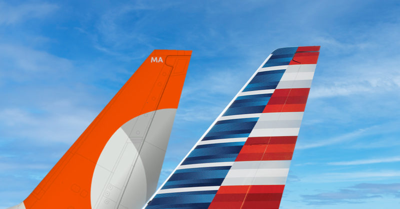 American Airlines e GOL assinam acordo exclusivo para melhorar benefícios aos clientes