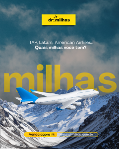 Venda Milhas TAP, LATAM, American Airlines com Pix | Dr. Milhas